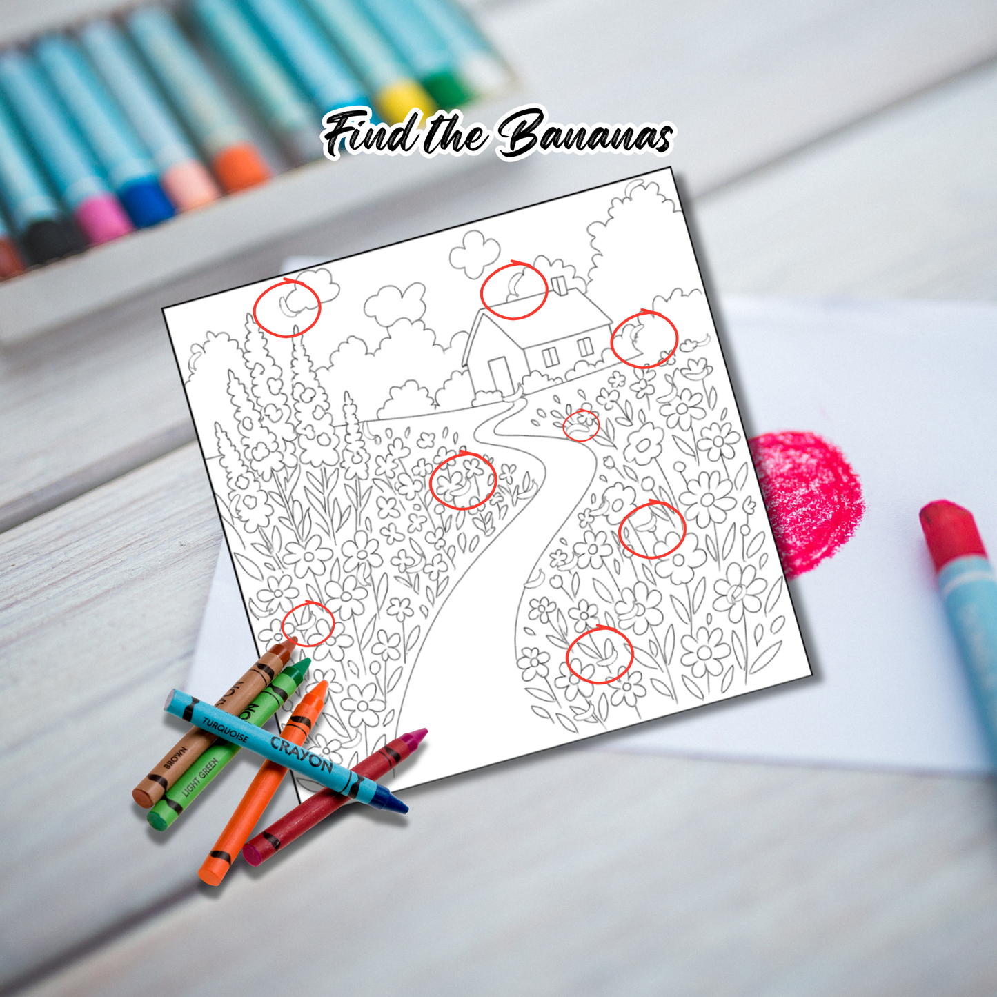 Find All 28 Bananas — Activity