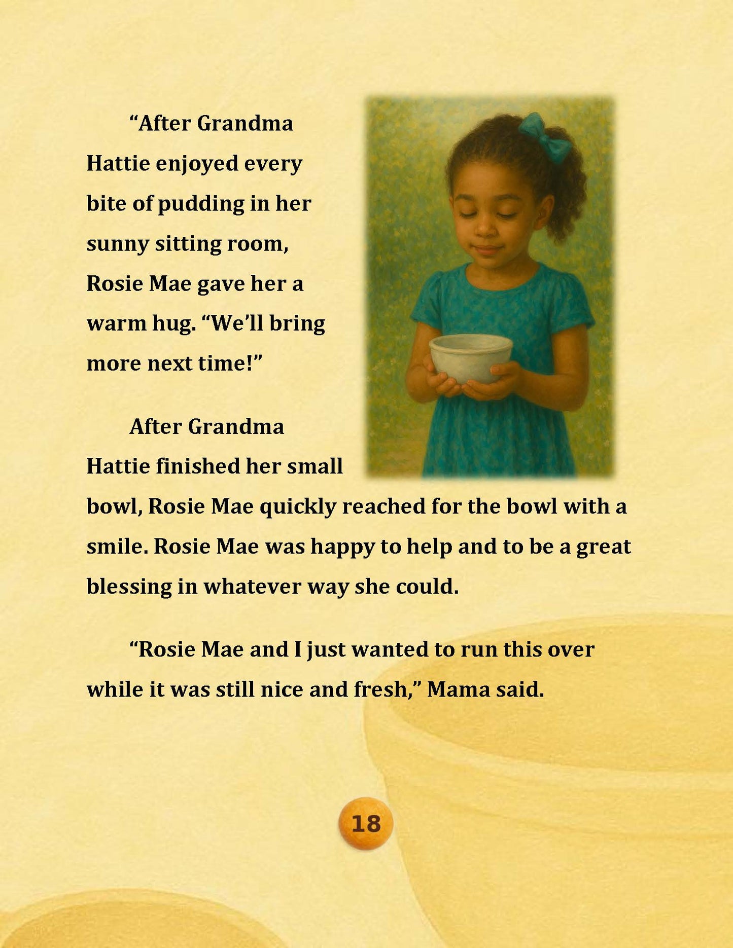 Rosie Mae - Mama's Banana Pudding Day - SOFT COVER BOOK