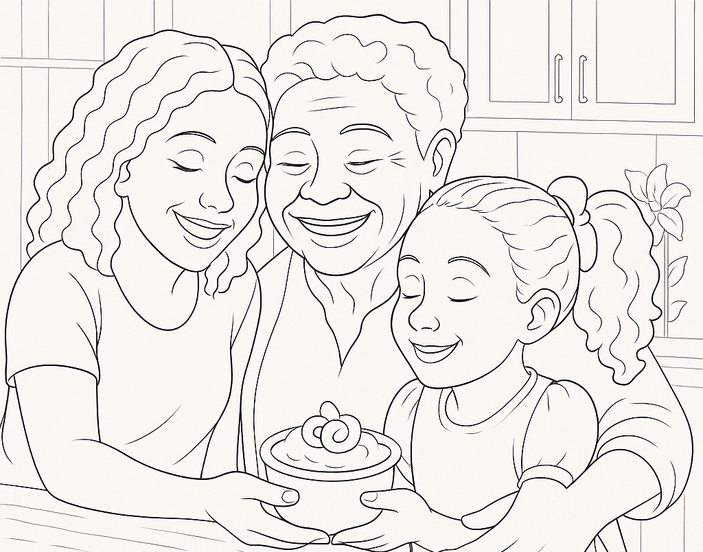 Rosie Mae - Mama's Banana Pudding Day - SOFT COVER BOOK