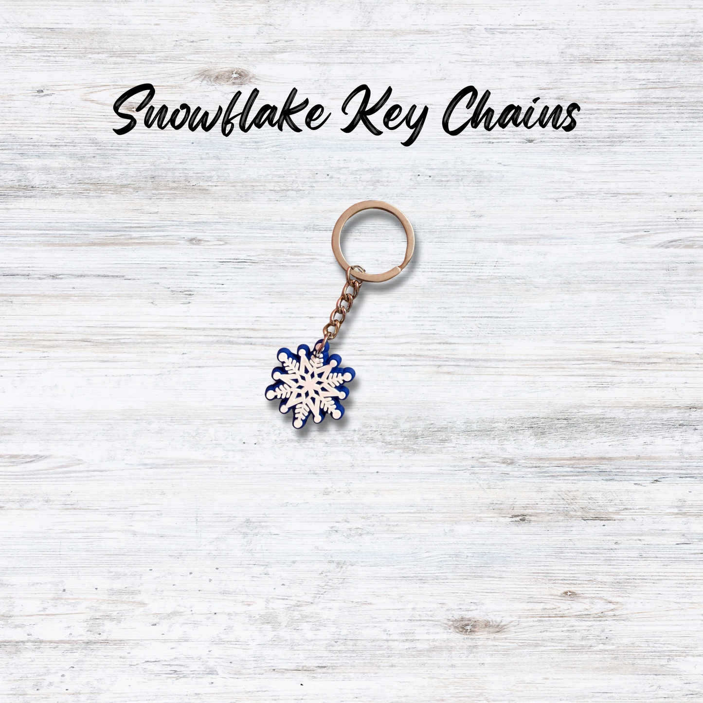 Snowflake Key Chain