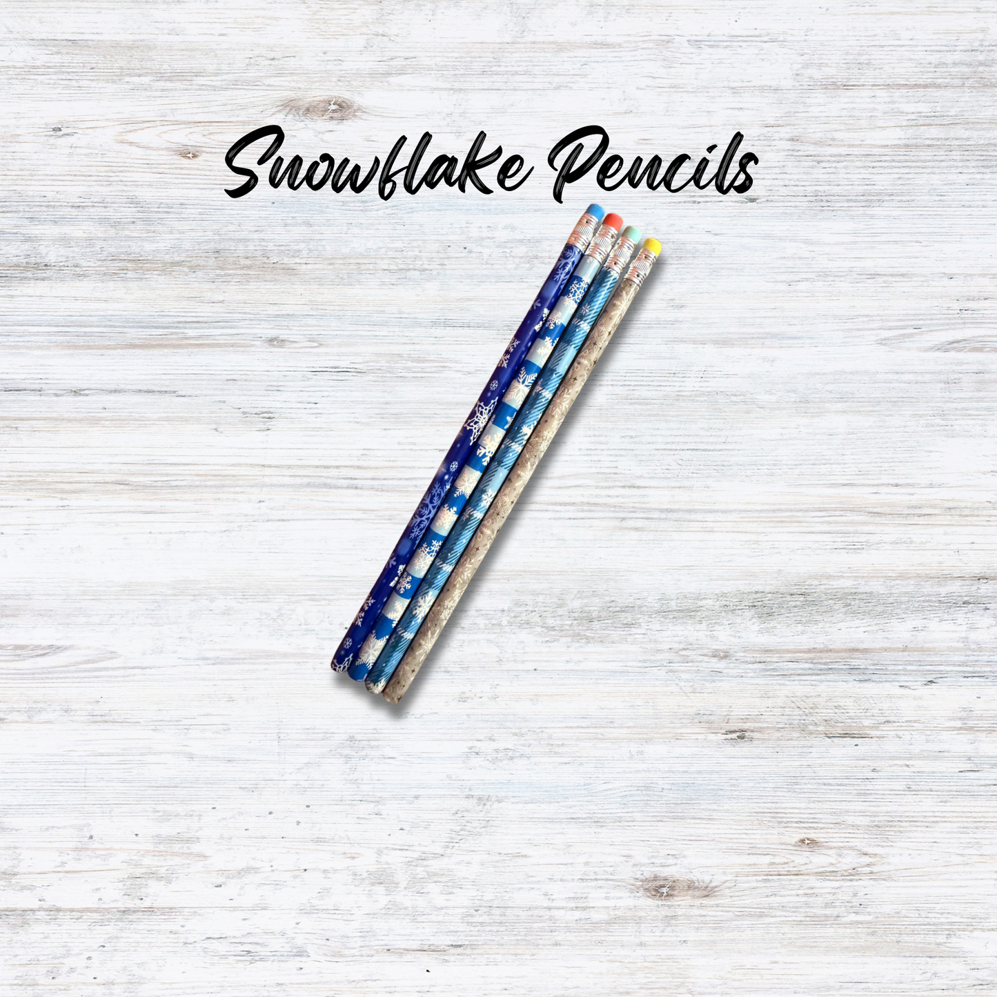 Snowflake Pencils
