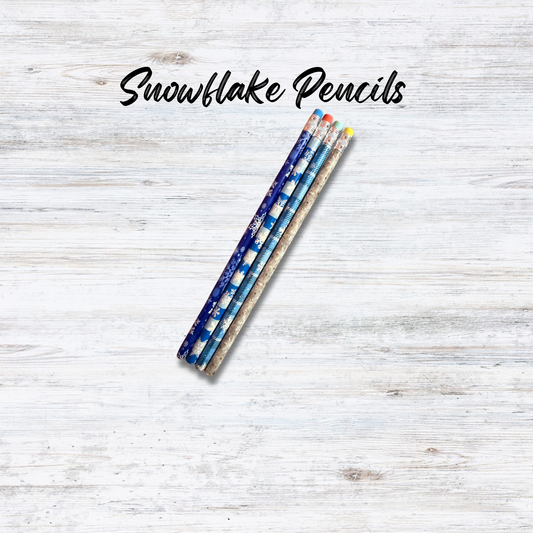 Snowflake Pencils