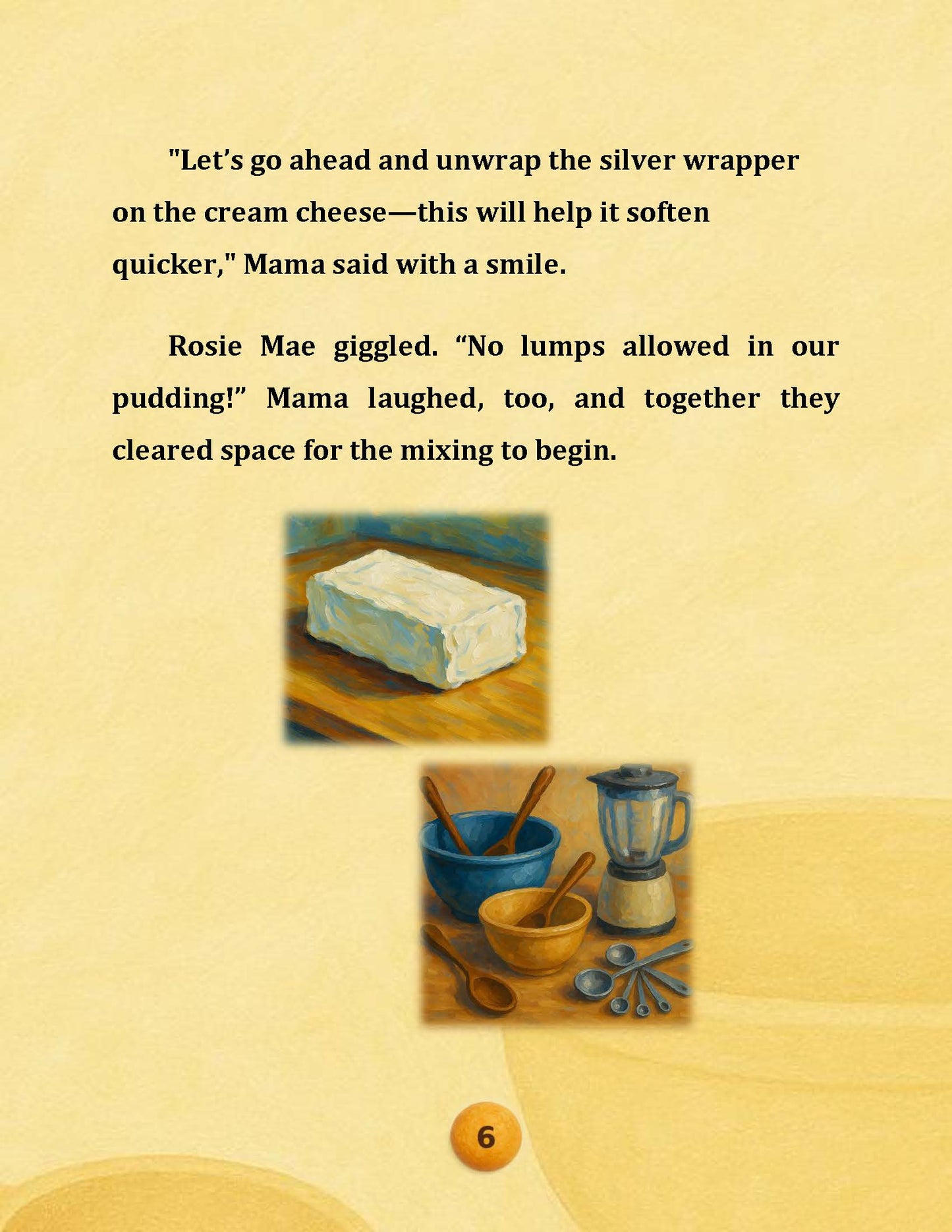 Rosie Mae - Mama's Banana Pudding Day - SOFT COVER BOOK