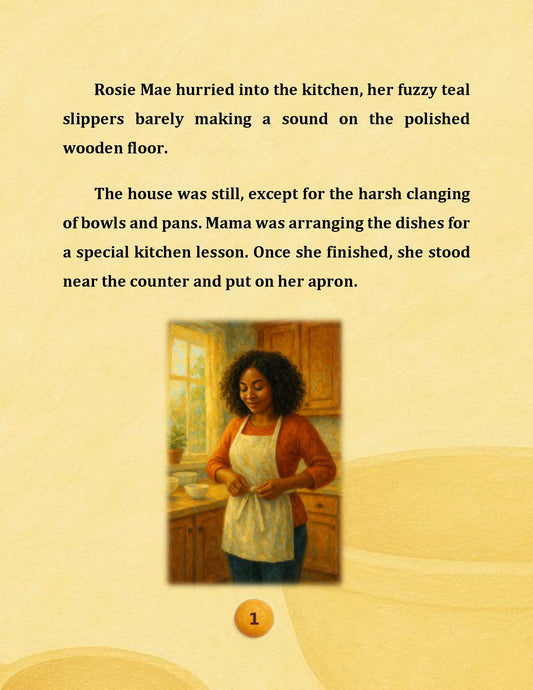 Rosie Mae - Mama's Banana Pudding Day - SOFT COVER BOOK