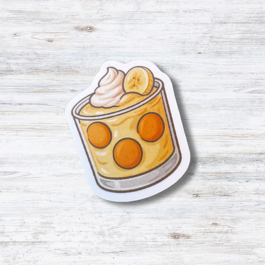 Banana Pudding Stickers
