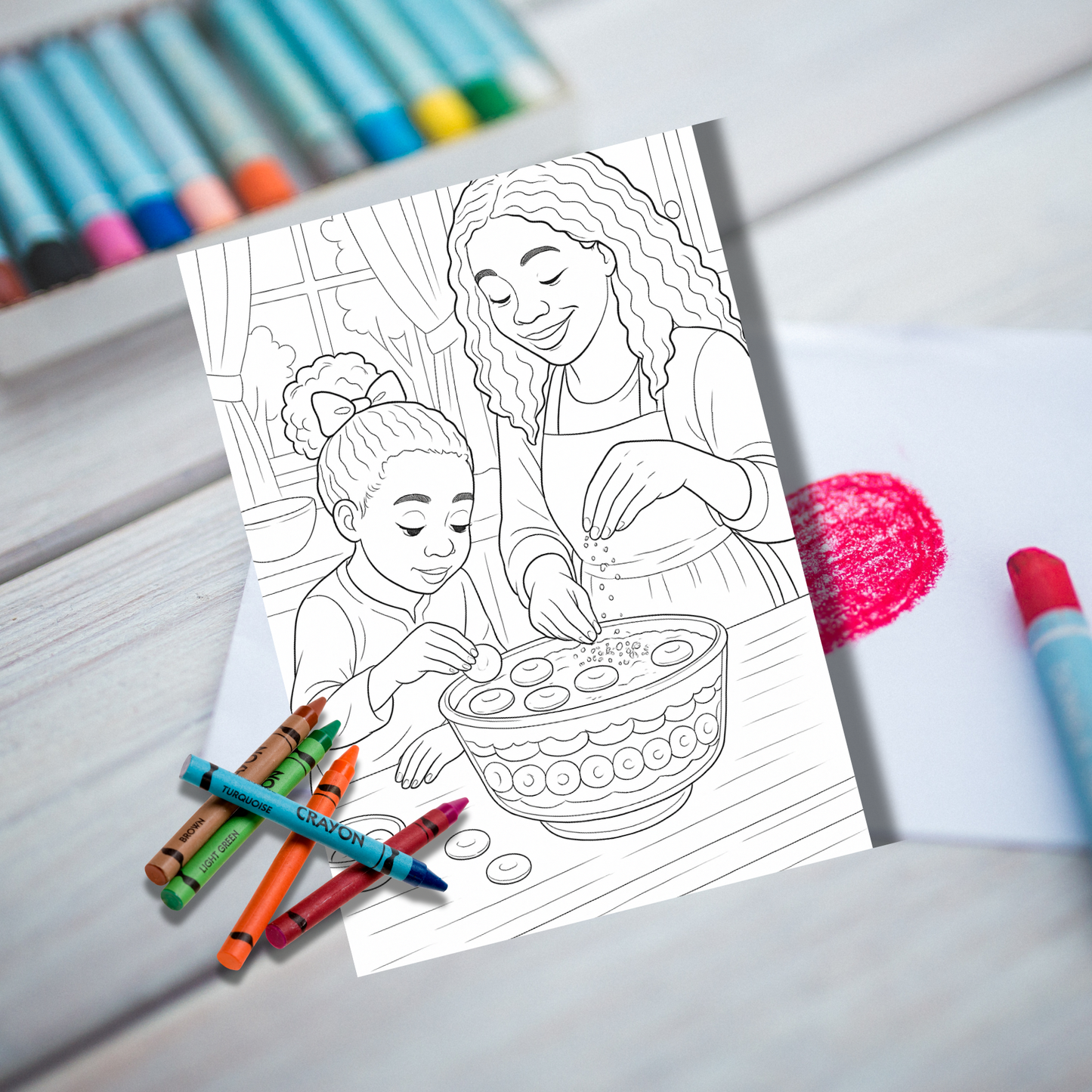 Rosie Mae & Mama Layering